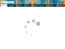 Tablet Screenshot of bangbangcrash.com